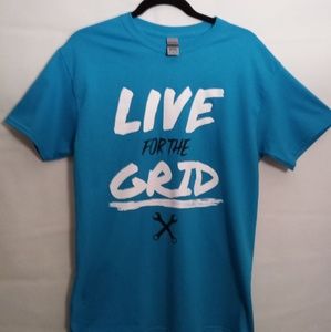 Live For The Grid shortsleeve mens racing shirt